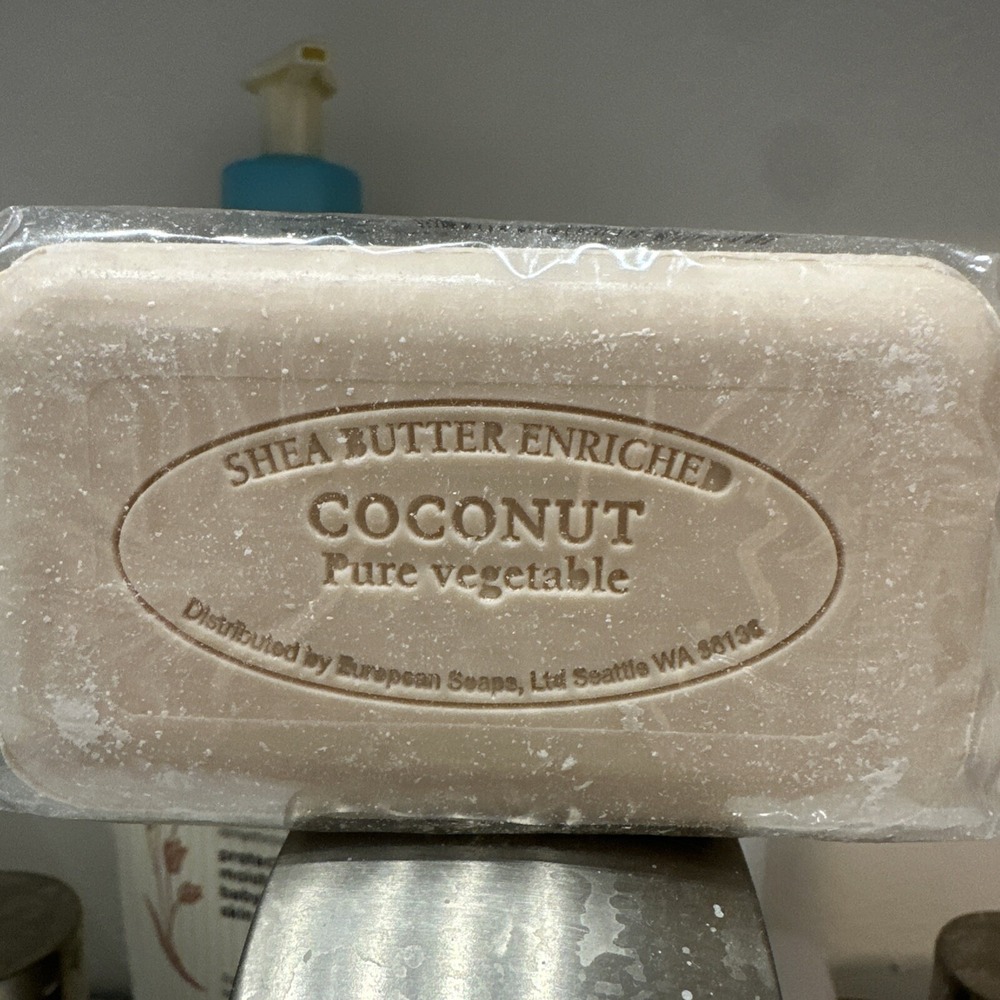Pre de Provence COCONUT Soap Bar 150g 5.2oz Product of‎ France
